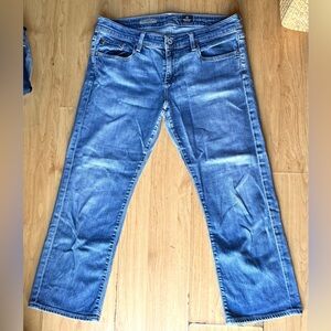 AG Adriano Goldschmied Tomboy Crop Jeans